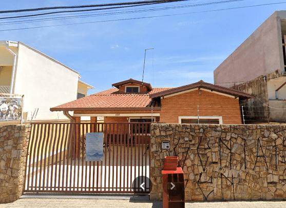 Foto de frente da Casa de Repouso Bem Estar